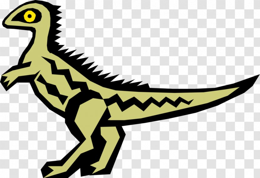 Clip Art Mojo Fun Velociraptor Fauna Cartoon - Animal - Dinos Symbol Transparent PNG