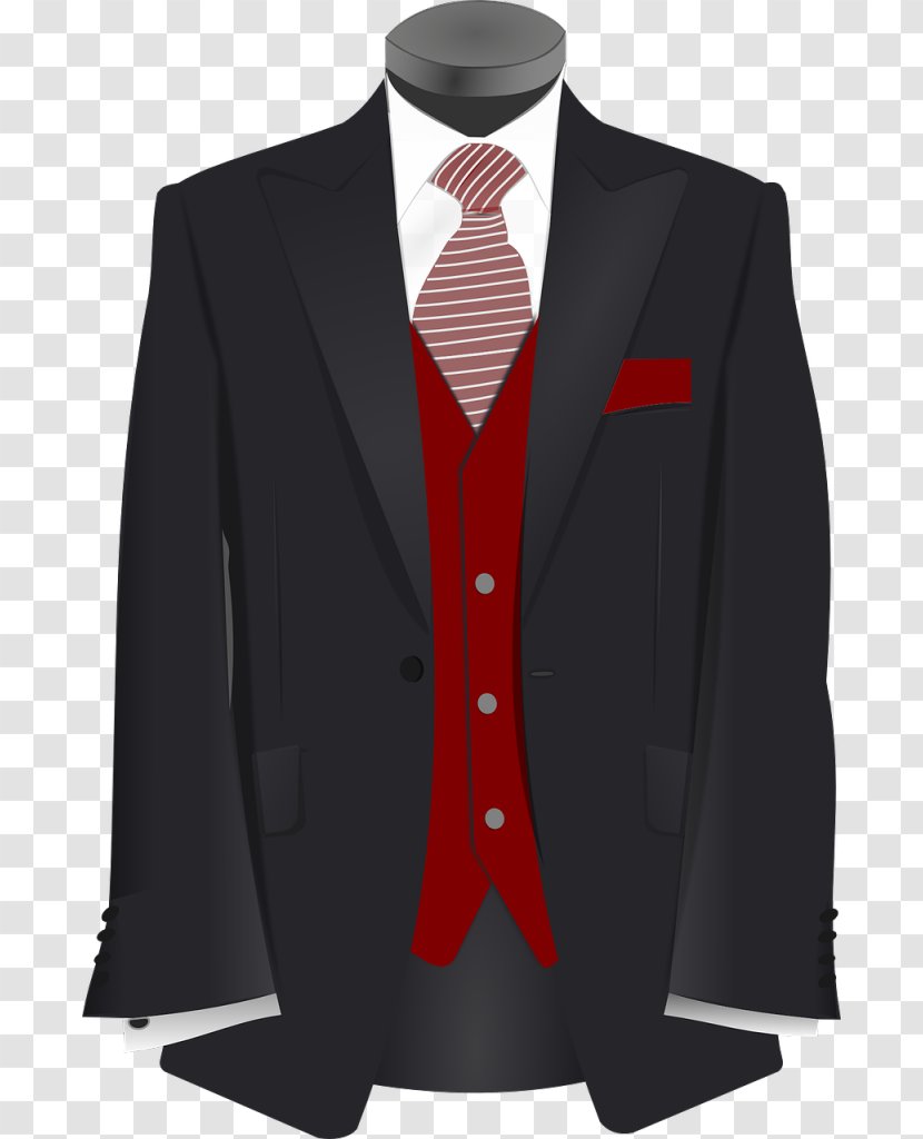 Suit Jacket Clip Art - Sleeve Transparent PNG