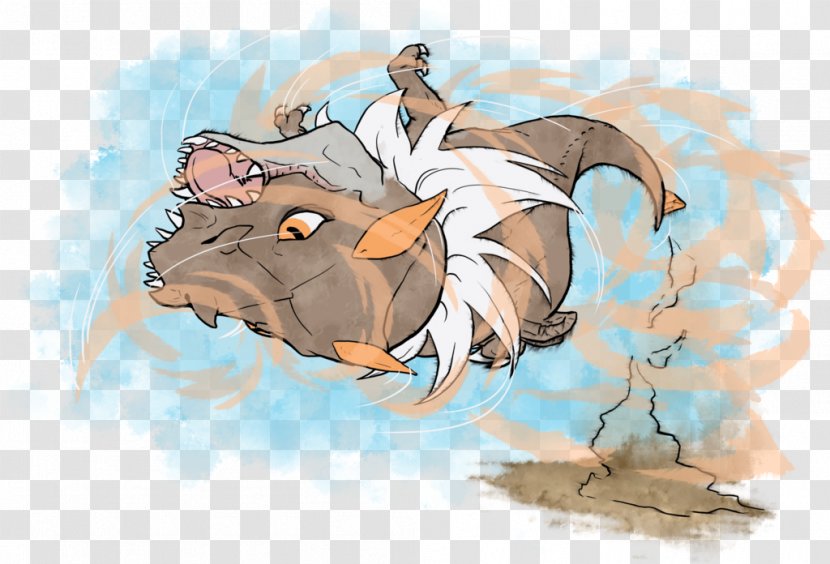 Carnivora Horse Dragon Cartoon - Flower Transparent PNG