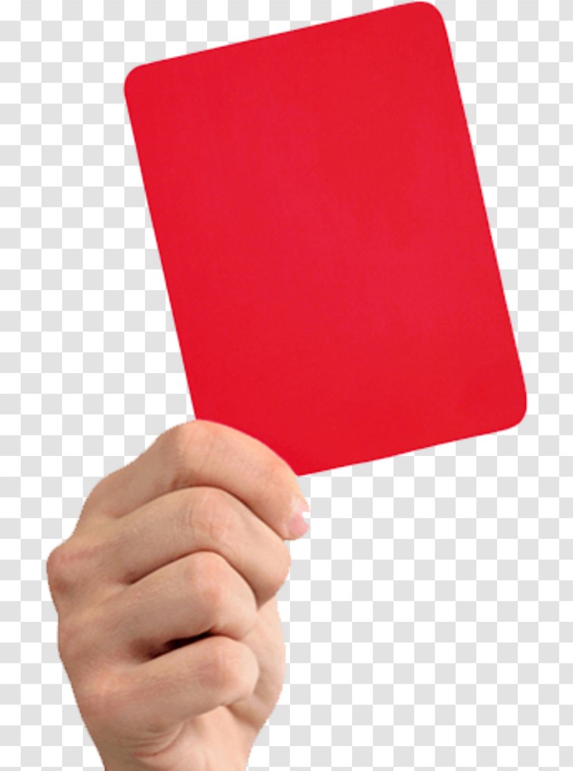 Red Card Image Photograph Information - Hand - Stark Transparent PNG