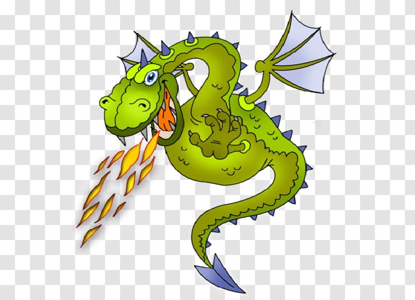 Dragon Fire Breathing Cartoon Clip Art - Apng - Baby Breath Transparent PNG