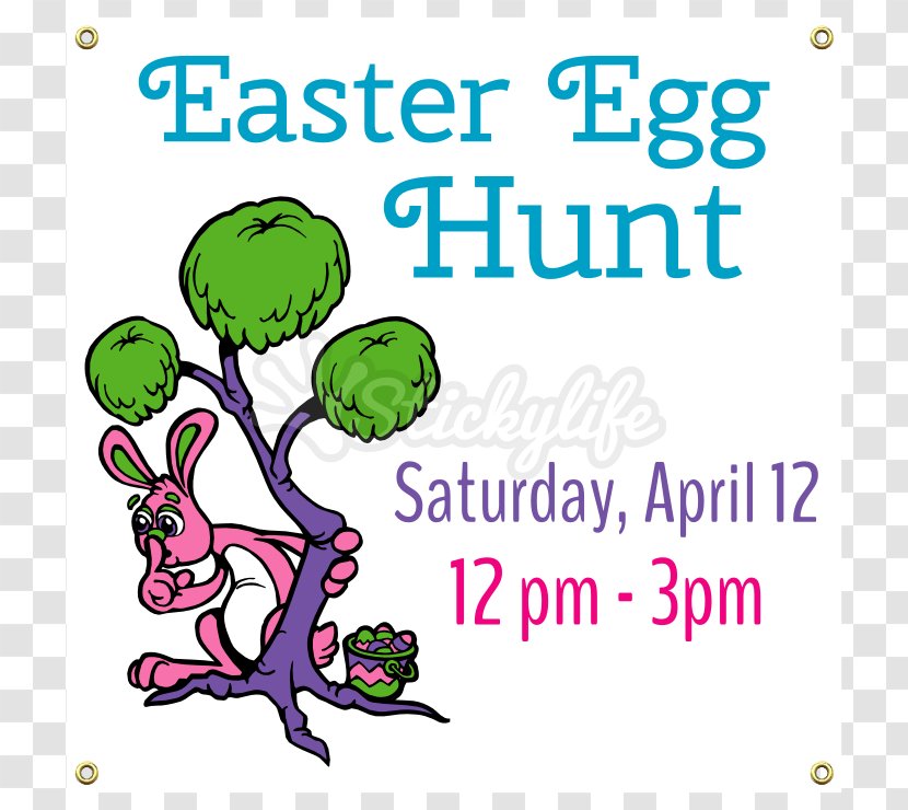 Human Behavior Sticker Clip Art - Flower - Easter Egg Hunt Game Transparent PNG