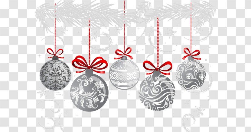Christmas Ornament Royalty-free Illustration - Greeting Card - Cartoon Gray Decorative Ball Charm Transparent PNG
