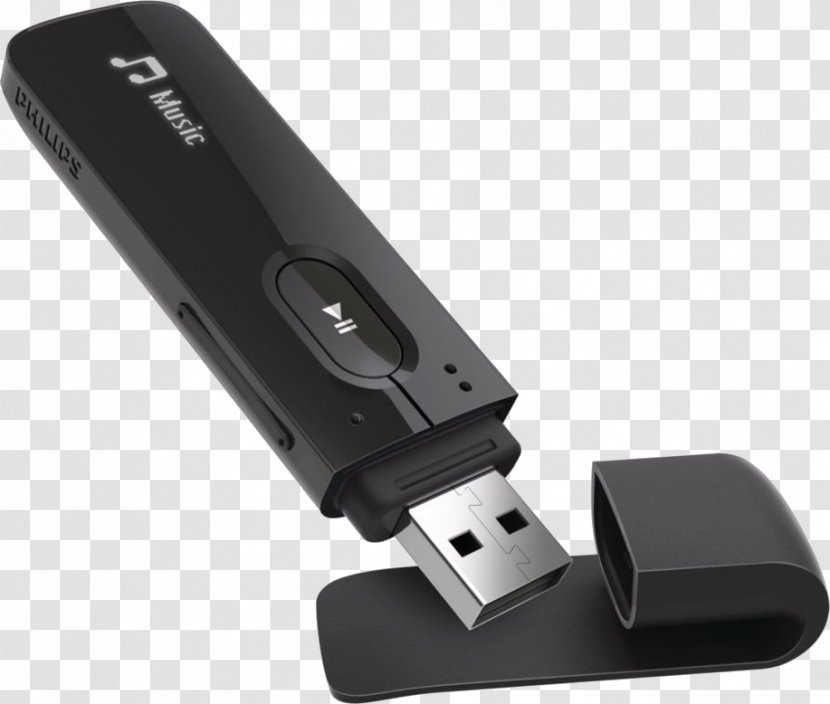 USB Flash Drives Philips GoGEAR Mix SA5MXX04KN MP3 Player - Electronic Device - Medizin Systeme Gmbh Transparent PNG