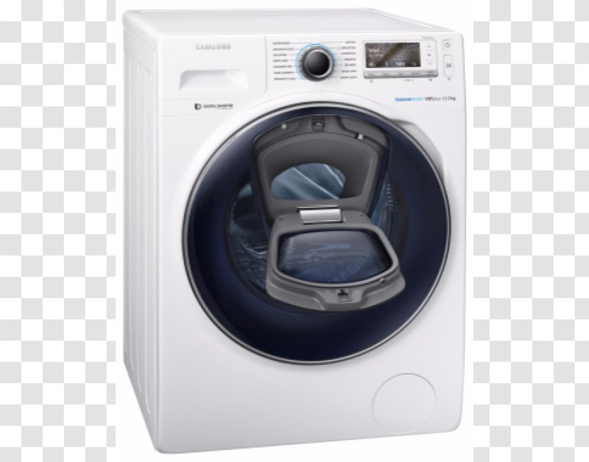 Samsung AddWash WF15K6500 Washing Machines Home Appliance WW80K5413UW 8kg Machine Transparent PNG