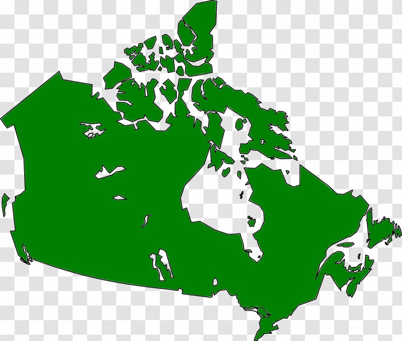Canada United States Map Clip Art - Leaf Transparent PNG