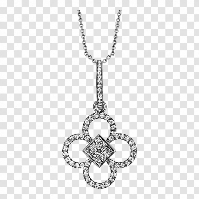 Jewellery Earring Necklace Diamond Pendant - Silver - Jewelry Image Transparent PNG