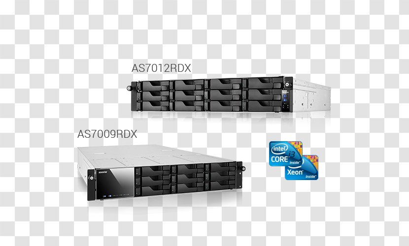 Network Storage Systems Data 19-inch Rack ASUSTOR Inc. RAM - Central Processing Unit - Web Banner Transparent PNG