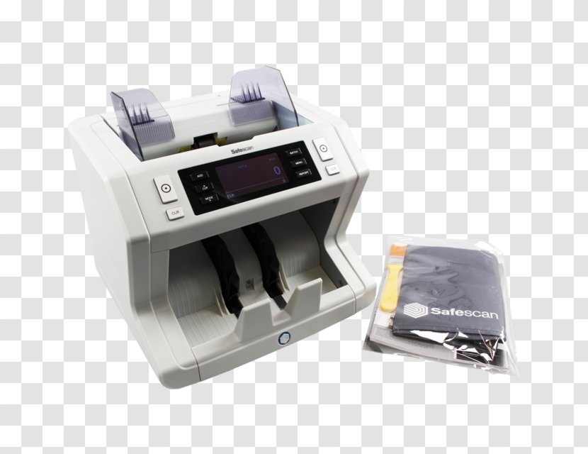 Banknote Counter Currency-counting Machine Plastic Inkjet Printing - Technology Transparent PNG