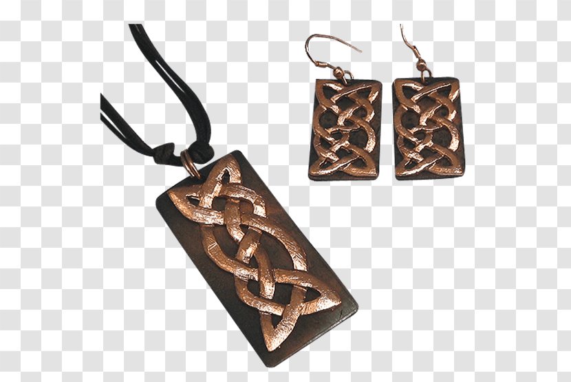 Earring Charms & Pendants Copper Brown - Gifts Knot Transparent PNG