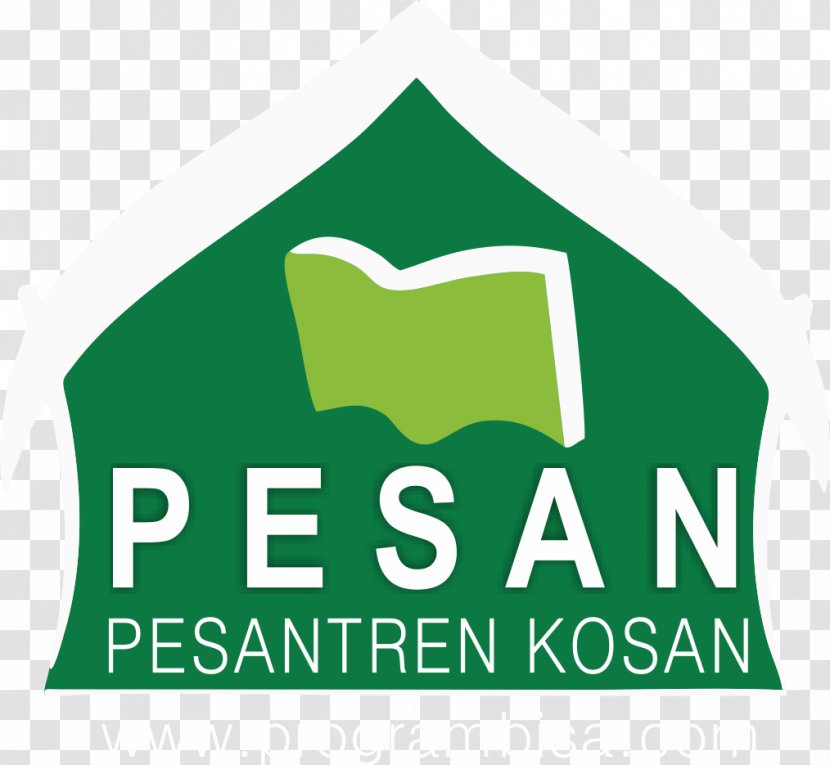 Logo Brand Pesantren Font - Green - Ramadan Al Mubarak Transparent PNG