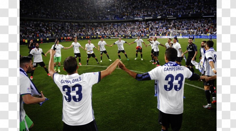 2016–17 La Liga Real Madrid C.F. 2017–18 2011–12 Málaga CF - Tournament - Campione Transparent PNG