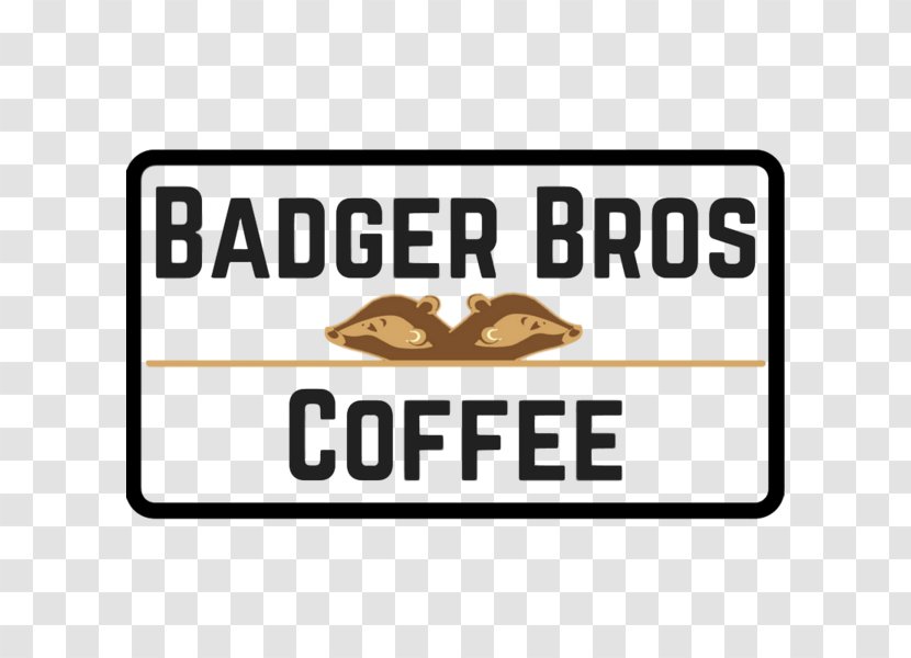 Badger Bros Coffee Latte Cafe Caffeine - Logo Transparent PNG