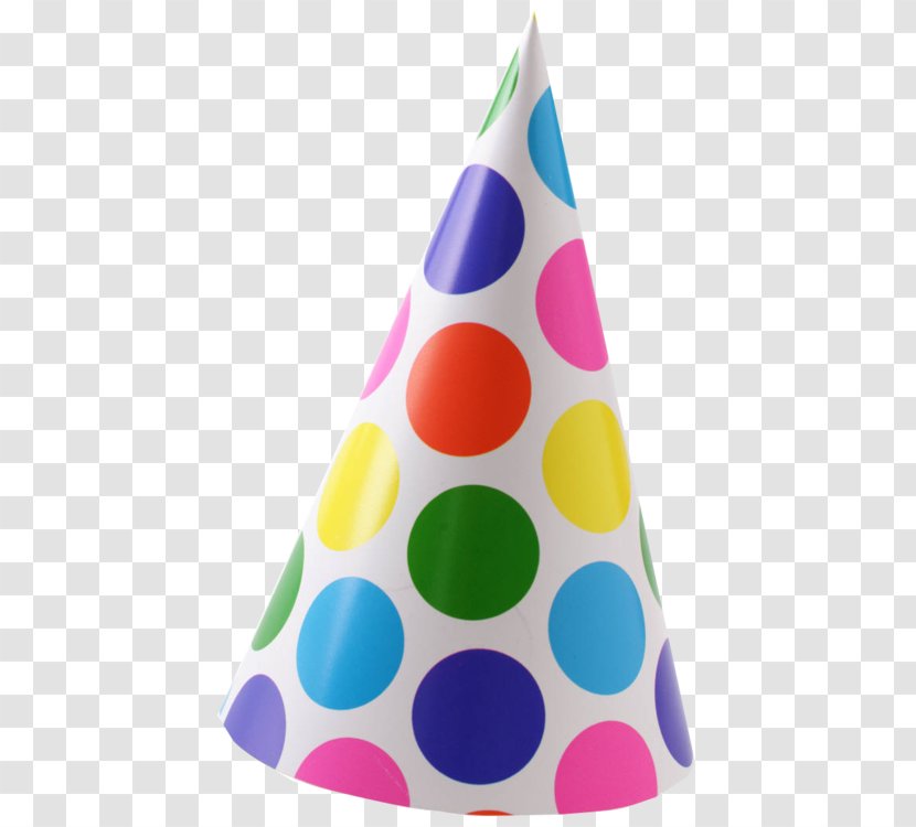 Party Hat Polka Dot Birthday - Gift Transparent PNG
