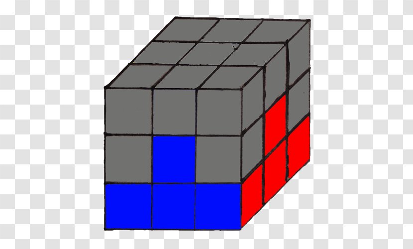 Rubik's Cube Mathematics Unit Of Measurement Cuboid - Area Transparent PNG
