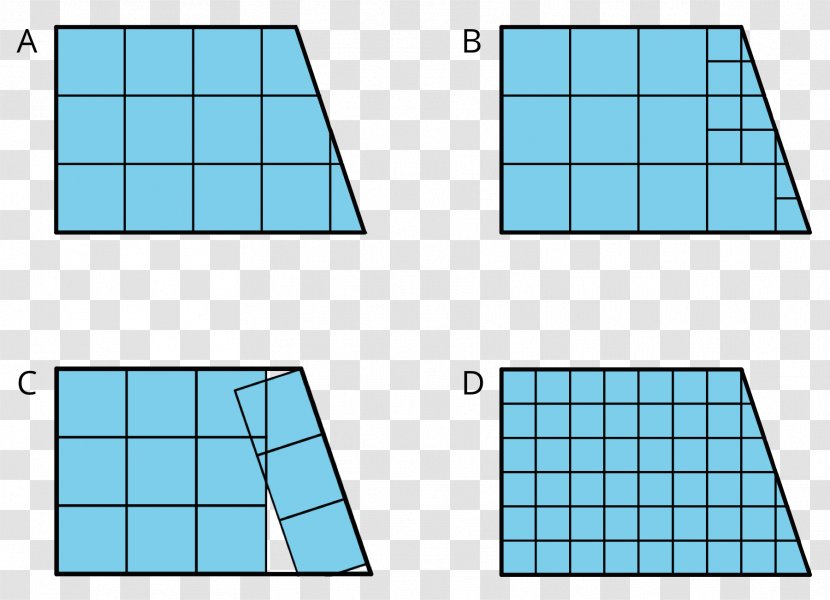 Find A Shape Square Area Shapes For Kids - Irregular Transparent PNG