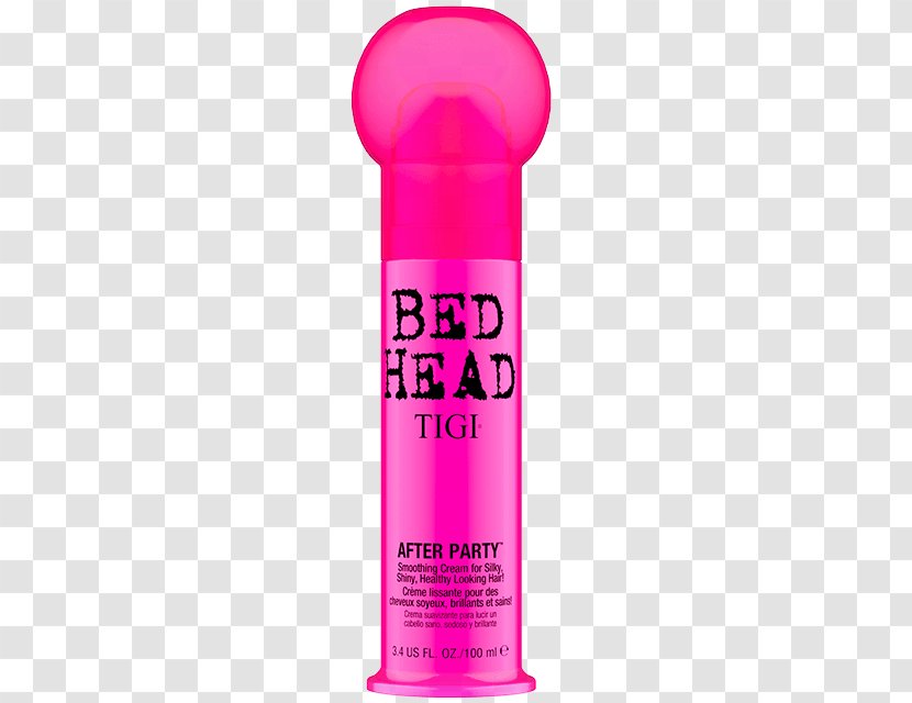 Bed Head After Party Smoothing Cream Hair Styling Products Hairdresser - Capelli Transparent PNG