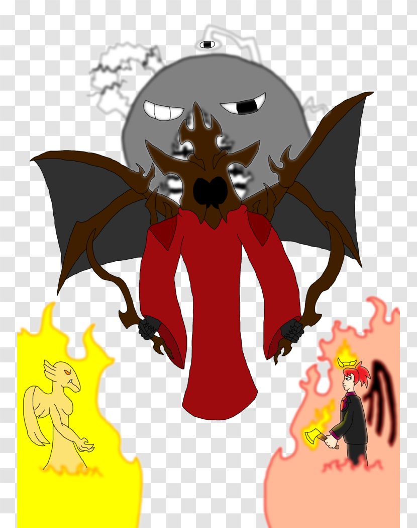 Demon BAT-M Legendary Creature Clip Art Transparent PNG