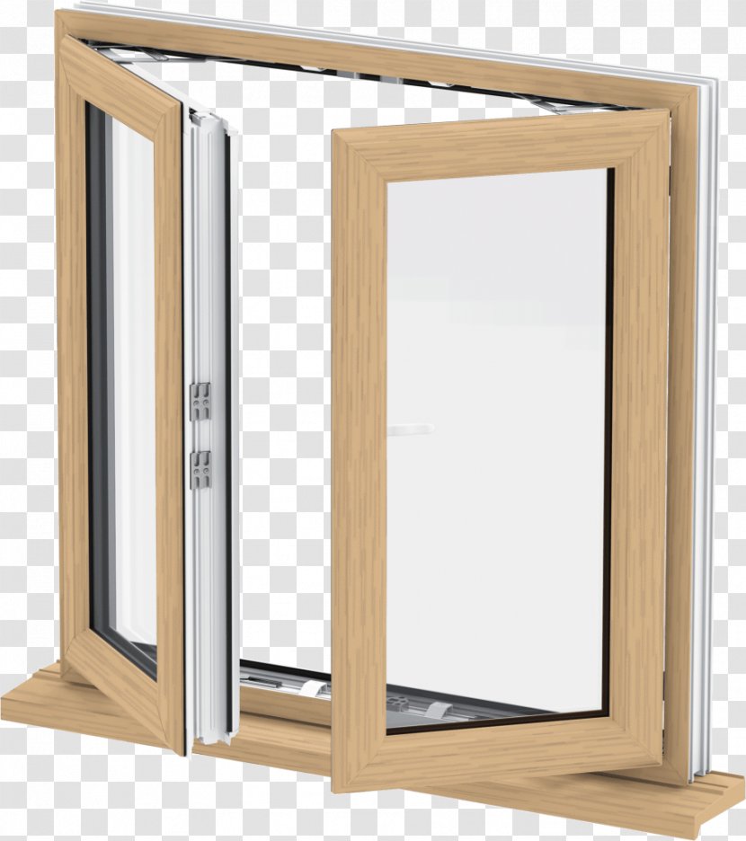 Casement Window Insulated Glazing Door - Mullion Transparent PNG