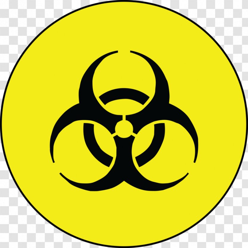 Biological Hazard Sticker Decal Symbol - Xenon Illustration Transparent PNG