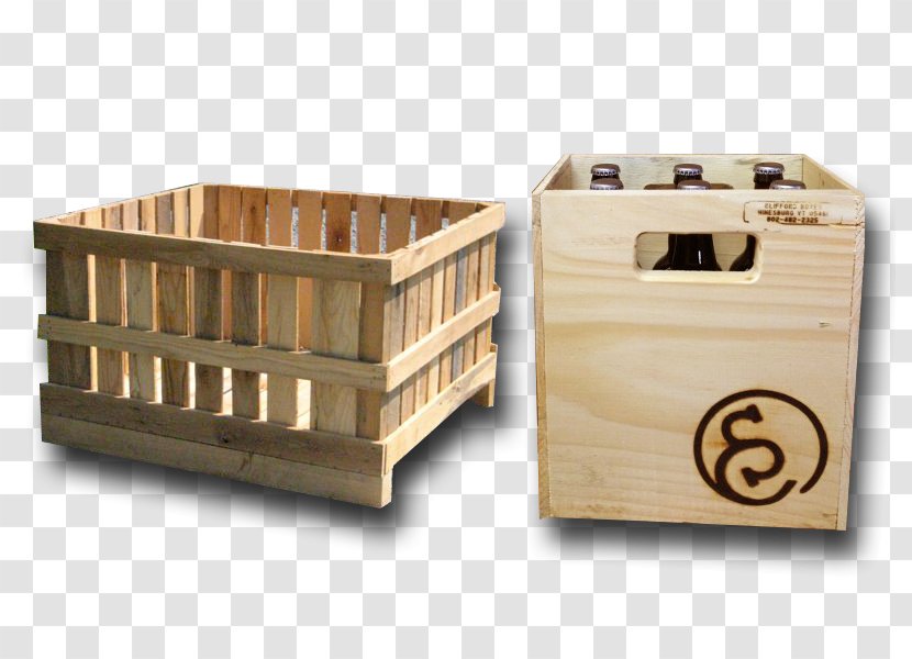 Wooden Box Crate Firewood - Tree Transparent PNG