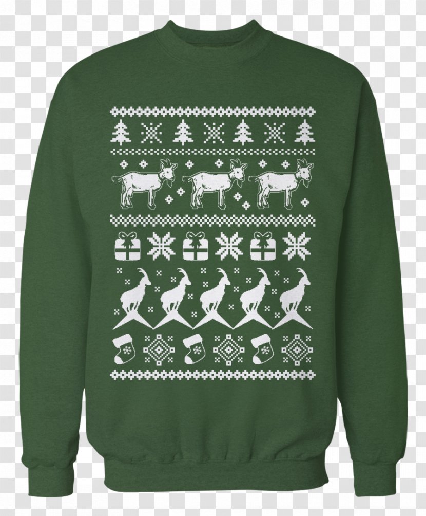 Christmas Jumper T-shirt Sweater Clothing - Top Transparent PNG