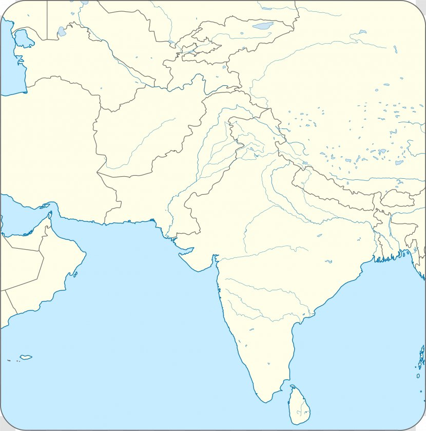 Blank Map Wikimedia Commons World - Rivers And Lakes Transparent PNG