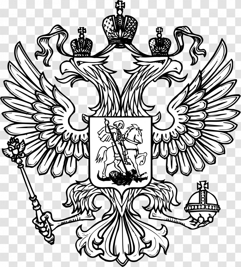 Flag Of Russia Coat Arms The Soviet Union - Artwork Transparent PNG