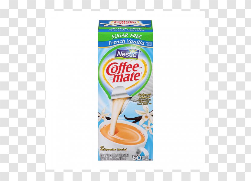 Coffee Non-dairy Creamer Cappuccino Flavor - Coffeemate Transparent PNG