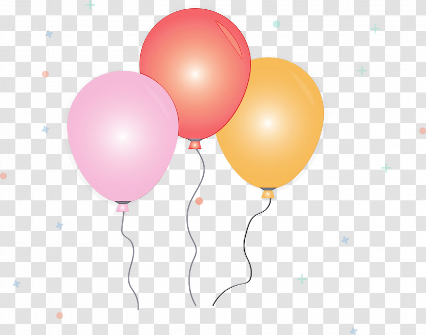 Balloon Party Supply Pink Transparent PNG