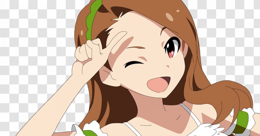 Iori Minase Desktop Wallpaper The Idolmaster - Heart - Frame Transparent PNG