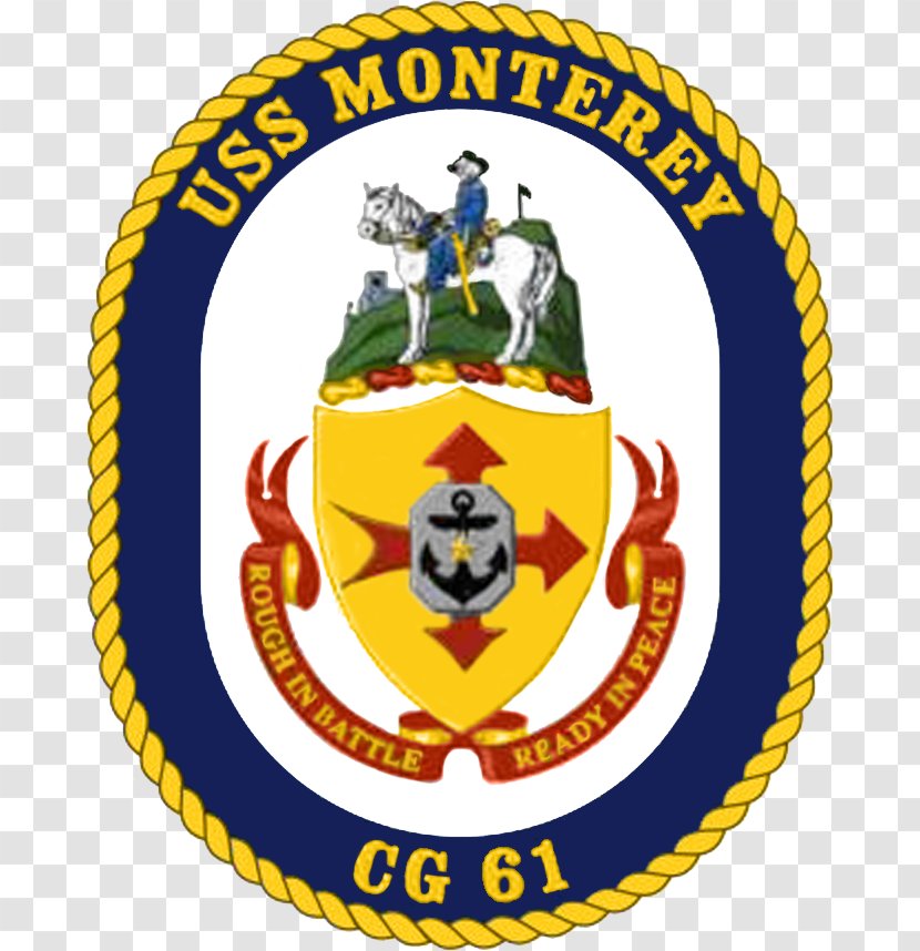 United States Navy USS Mitscher (DDG-57) Arleigh Burke-class Destroyer Monterey Porter - Organization - Crest Transparent PNG