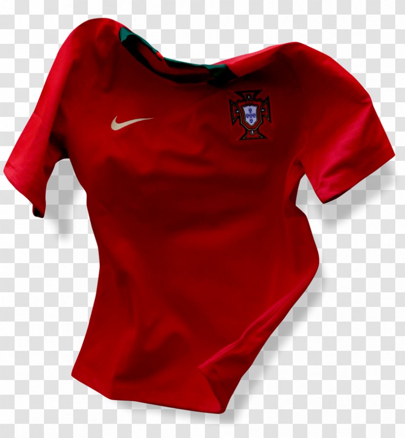 Portugal National Football Team Jersey T-shirt 2018 World Cup - T Shirt Transparent PNG