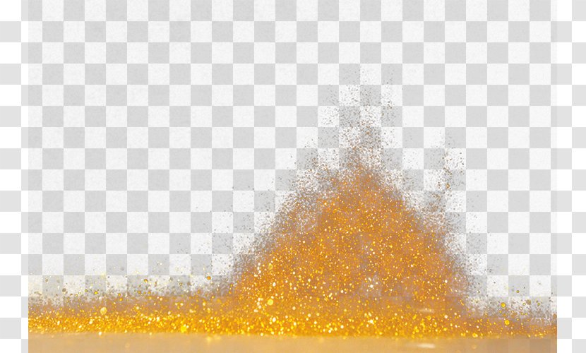 Triangle Pattern - Gold Dust Transparent PNG