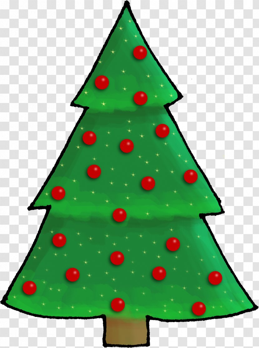 Christmas Tree Ornament Clip Art - Spruce - Twelve Days Of Transparent PNG