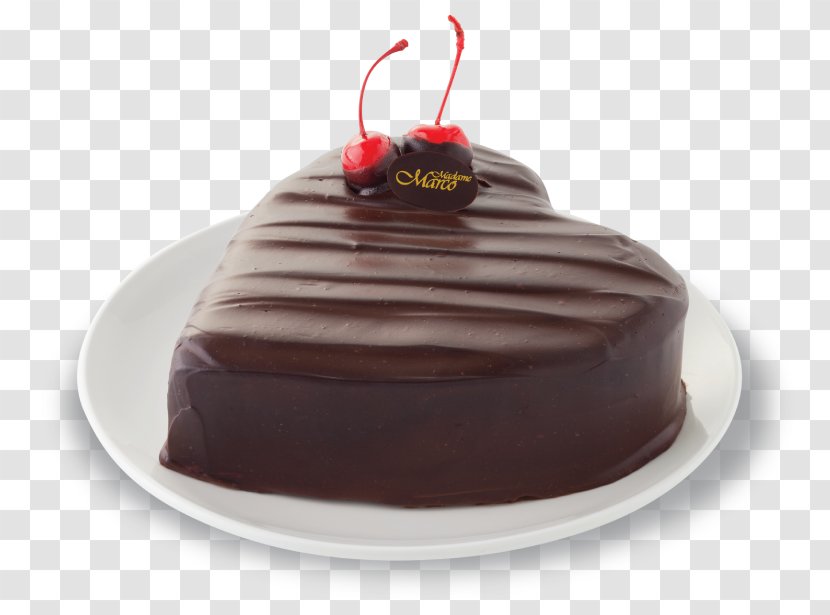 Chocolate Cake Sachertorte Pudding Truffle Ganache - ิbakery Transparent PNG