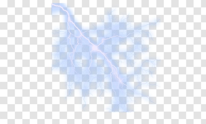 Blue Sky Angle Pattern - Lightning Transparent PNG