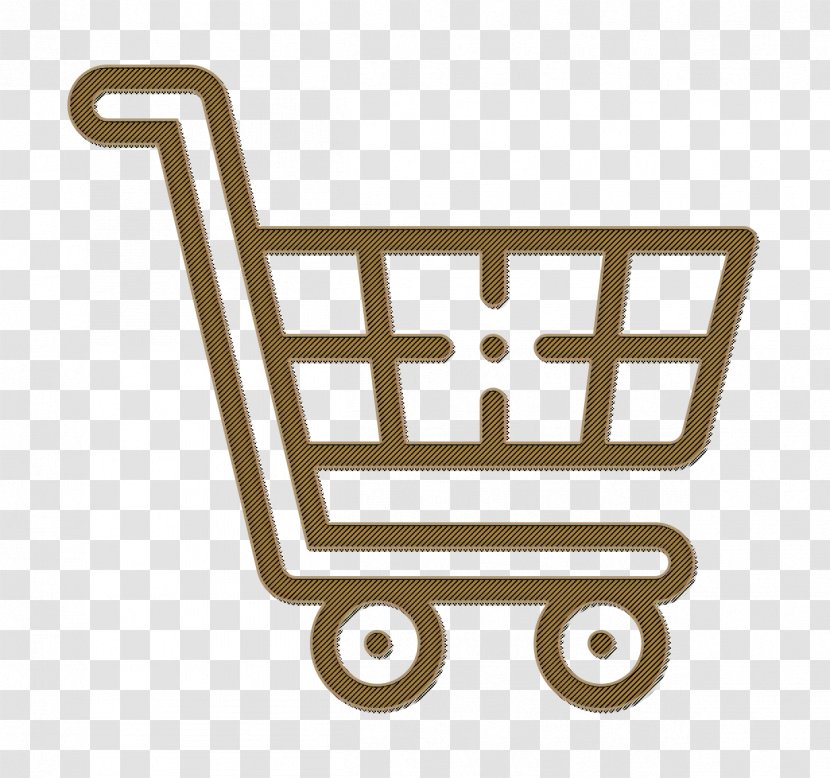 Cart Icon Shopping Ecommerce - Coloring Book Vehicle Transparent PNG