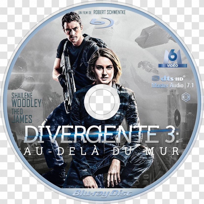 The Divergent Series Film Thriller DVD Blu-ray Disc - Robert Schwentke - Allegiant Transparent PNG