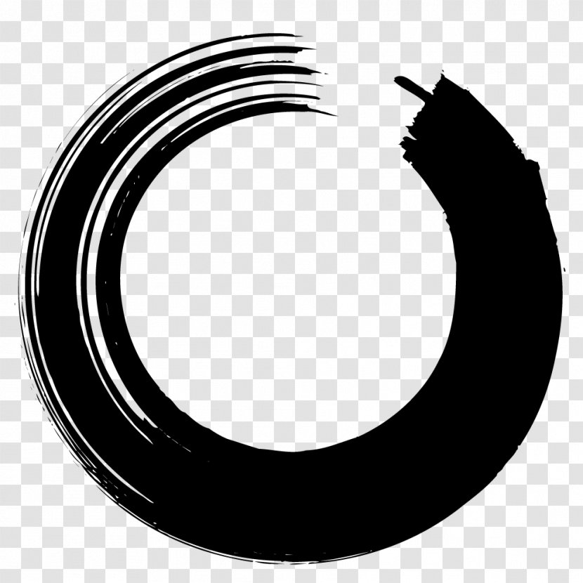 Circle - Black - Monochrome Transparent PNG