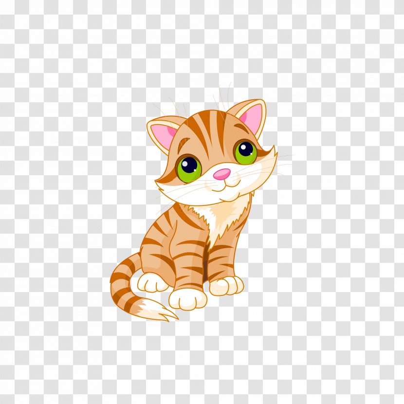 Cat Kitten Cuteness Clip Art - Tail - Cartoon Transparent PNG