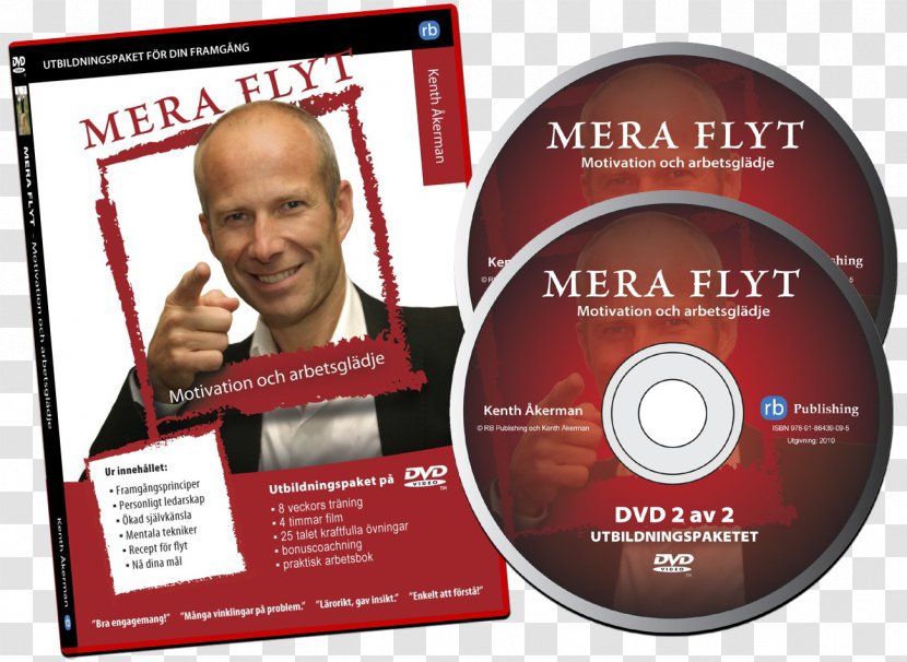Kenth Åkerman Mera Flyt Compact Disc DVD Text - Book Transparent PNG