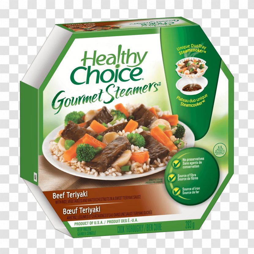 Vegetarian Cuisine Conagra Brands Healthy Choice Food TV Dinner - Healthychoices Transparent PNG