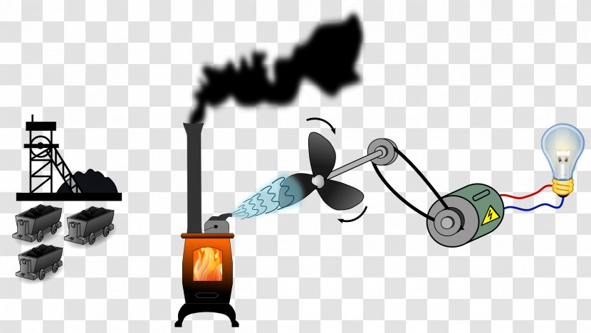 Coal Thermal Power Station Fossil Fuel Clip Art - Technology Transparent PNG