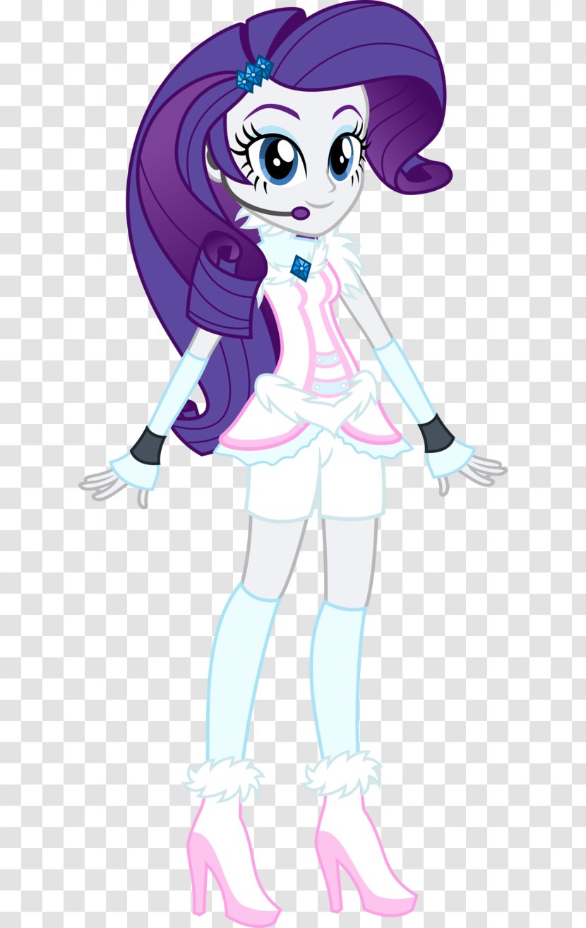 Rarity Pinkie Pie Rainbow Dash My Little Pony: Equestria Girls Twilight Sparkle - Silhouette - Cartoon Transparent PNG