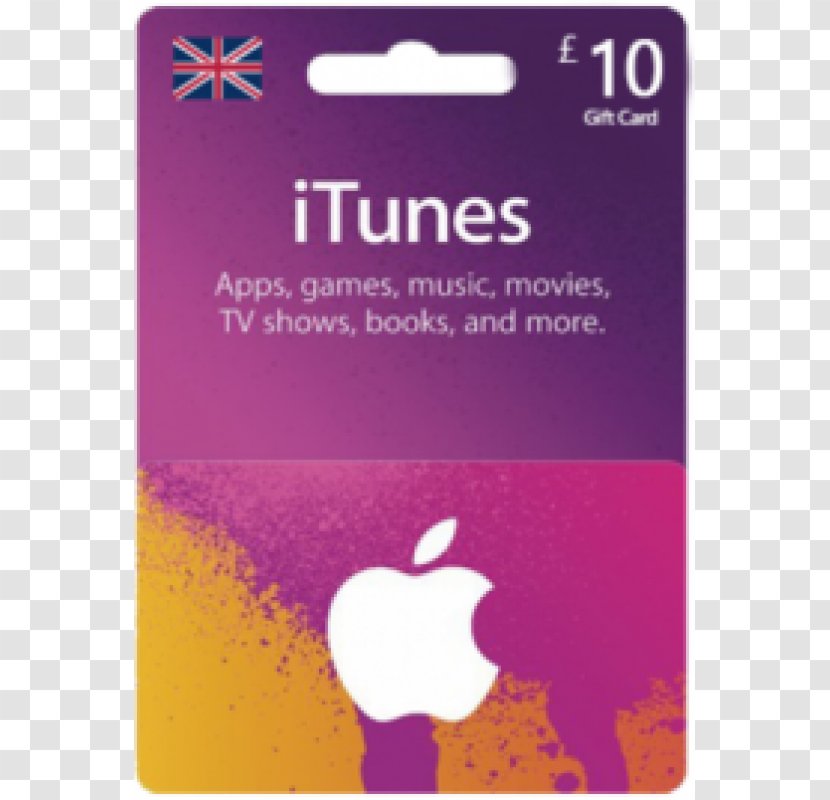 Gift Card Apple ITunes Store - Watercolor Transparent PNG