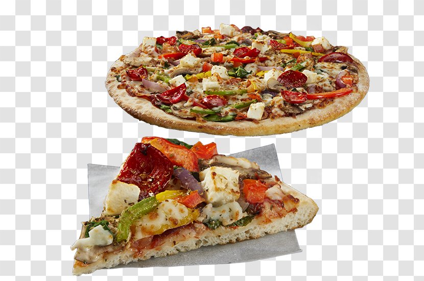 California-style Pizza Sicilian Take-out Vegetarian Cuisine Transparent PNG