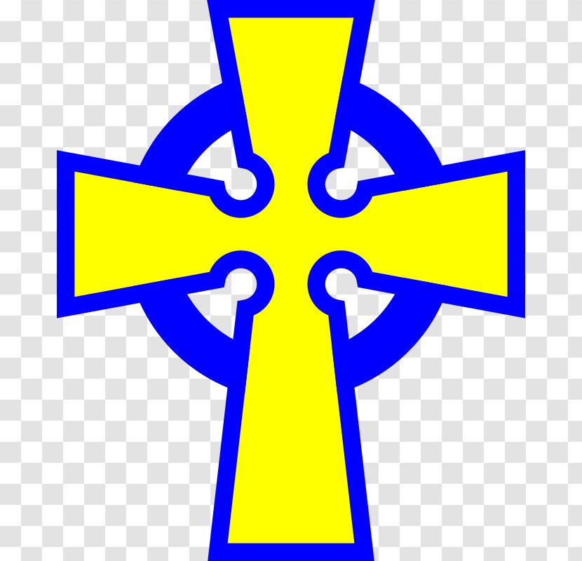 Celtic Cross Knot Christian Clip Art - Area - Irish National Day Transparent PNG