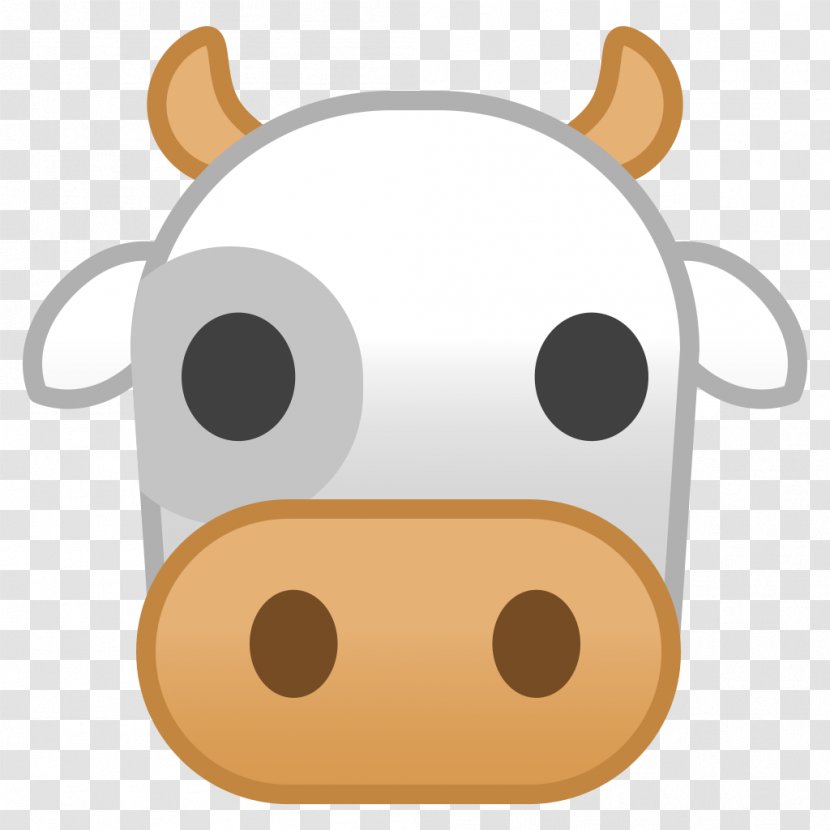Emojipedia Cattle Noto Fonts - Face - Emoji Transparent PNG