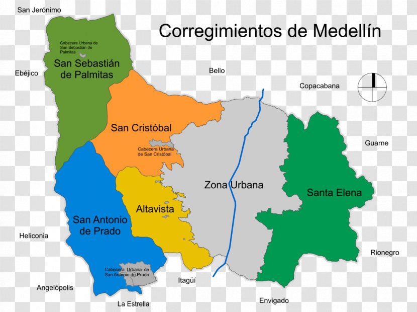 Municipality Of Colombia Administrative Territorial Entity La Cumbre Altavista Corregimientos - Corregimiento - Wikipedia Transparent PNG